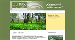 Desktop Screenshot of genussamfluss.at